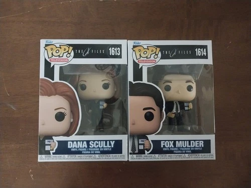 New ListingFunko Pop! Television: The X-Files Dana Scully 1613, Fox Mulder 1614