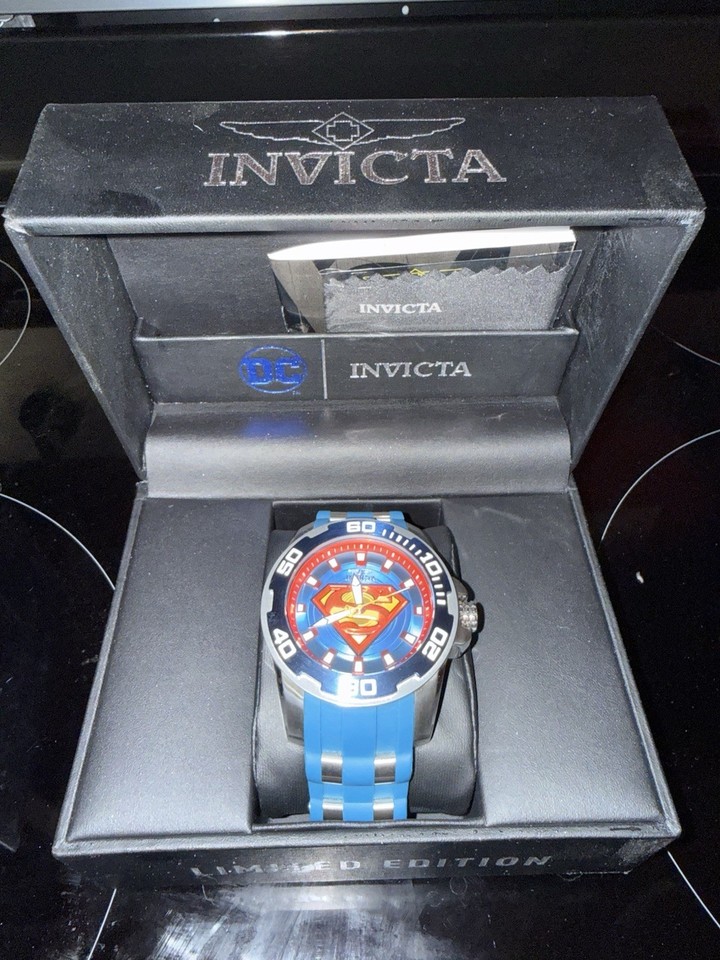 Montre Automatique Superman Invicta édition Limitée 1871/4000 (2018)