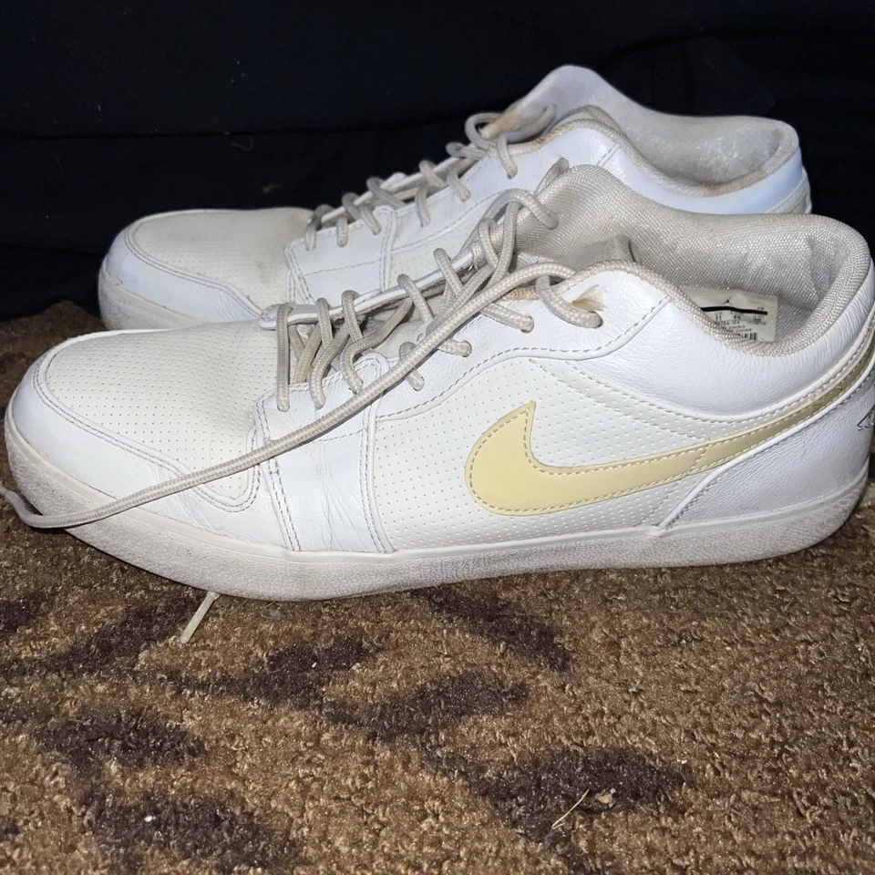 Nike Air Jordan V.2 Retro Bajo Blanco/Crema Para Hombre Talla 12 Foto 4 de 4