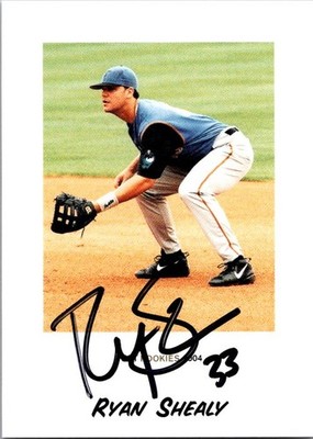 Ryan Shealy 2004 Just Rookies #74 Tulsa Drillers Auto Hand Signed