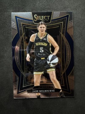 2025 Panini Select WNBA - Jade Melbourne Concourse Prizm #3 Washington Mystics