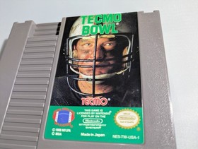 Tecmo Bowl (NES, Nintendo Entertainment System) Tested Working Authentic