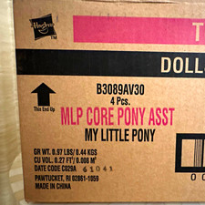 Hasbro My Little Pony Friendship Is Magic Core Pony Assortment Lot 4pc B3089AV30