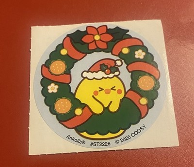 Smile Makers Anirollz Sticker Mod 2.5  Inches Wreath Holiday