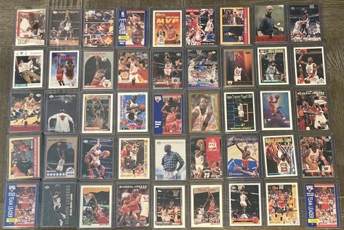 New ListingMichael Jordan Basketball Card Lot (45 Cards) - Chicago Bulls HOF GOAT Lot A