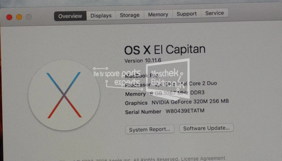 Apple MacBook Pro A1278 13,3" Intel Core 2 Duo 8GB RAM 500GB HDD DVD Nvidia 320M - Bild 2 von 4