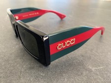 GUCCI GG1860S 001 Black Green Gray 52 mm Women's Sunglasses