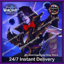 World of Warcraft Crimson Bow Tie - Pringles Promotion Rare Cosmetic Reward