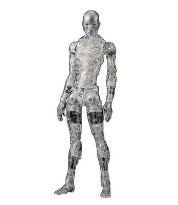 1000 Toys Toa Heavy Industries Synthetic Human 1/6 Scale Clear Figure Authentic