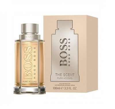 Hugo Boss The Scent Pure Accord 3.3 oz EDT mens cologne 100ml NIB