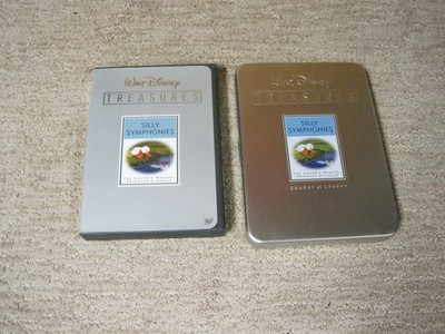 Walt Disney Treasures - Silly Symphonies DVD (LIKE NEW DISCS) rare 