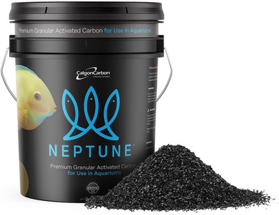 Neptune Premium Activated Carbon for Aquariums 25 Pounds - Made in the USA   Cer