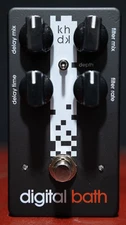 KHDK Electronics Digital Bath - black | Chino Moreno of Deftones signature pedal