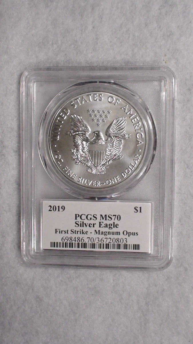 American Eagle MS 70 Graded 2019 Silver Bullion Coins for sale | eBay