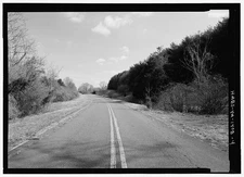 View main access road, off Route 20, from southwest - Blue Ridge Sanatorium,