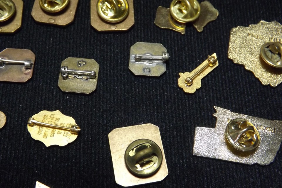 Large 4H Lapel Pin Lot Vintage Years, Judging, Teen Leader, Horse ...