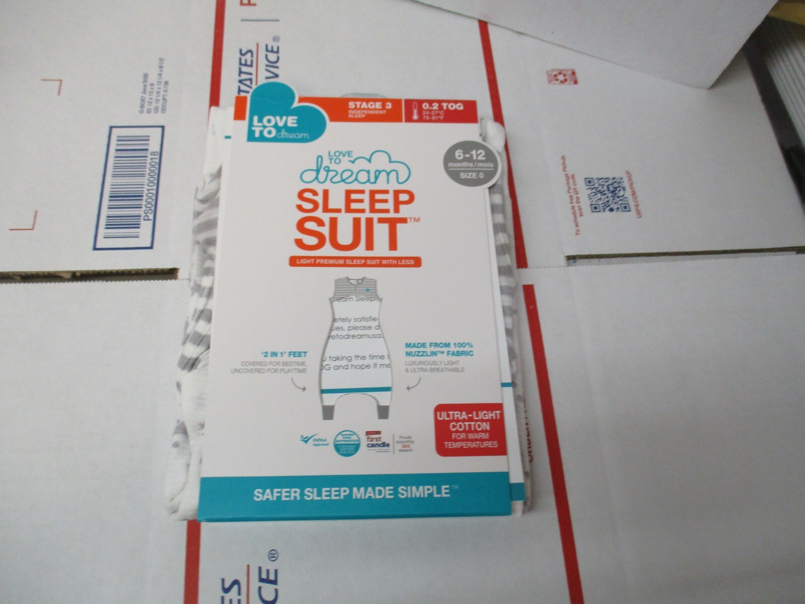 love to dream 1 tog sleep suit