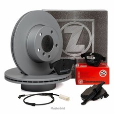 ZIMMERMANN Bremsscheiben Ø 345mm Beläge Wako für AUDI A6 ALLROAD (C7) 1LJ vorne