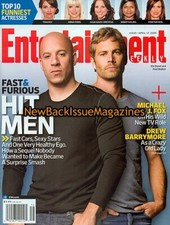 Entertainment Weekly 4/09,Vin Diesel,Paul Walker,Anna Faris,April 2009,LAST ONE!