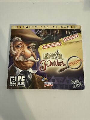 Inspector Parker PC CD-Rom 2006 mystery game