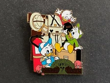 WDW - AK Pin Trading Porch - Hidden Mickeys #6 Nephews Disney Pin 18924