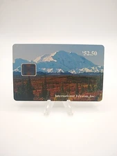 Alaska International Telecom Inc $52.50 Mountains With Chip Phone Card
