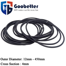 Black O-Rings Gasket Nitrile Rubber Washers O Rings Seal for Mixer Taps,Plumbing