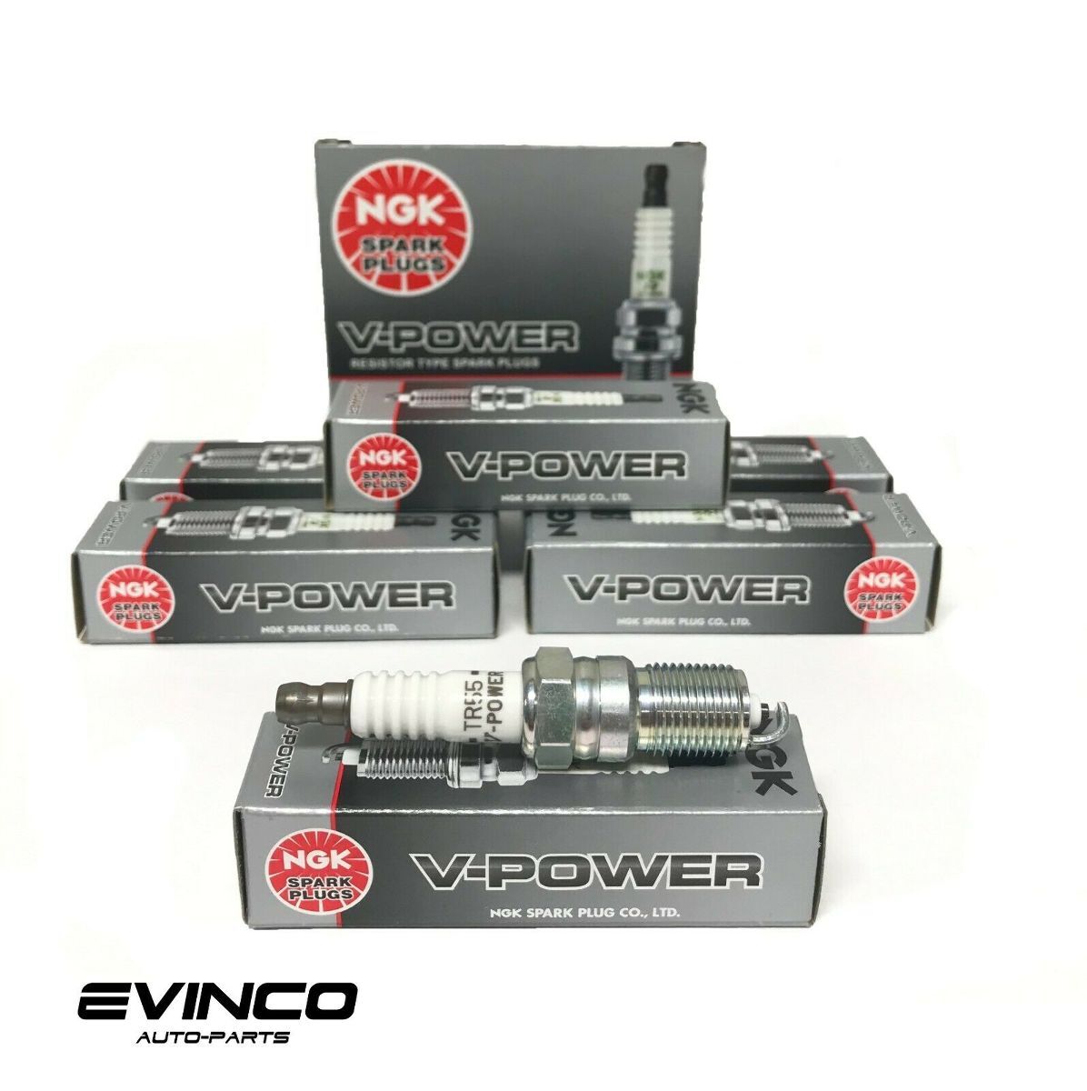 6 Plugs NGK Spark Plugs TR55 3951 V-Power