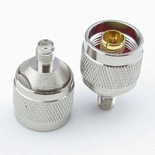 1pc N male plug to SMA female jack Straight RF Connetor Adapter Quick USA Shipp