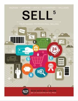 SELL; with SELL5 Online, 1 term; 6 month- 1305662091, paperback, Thomas N Ingram