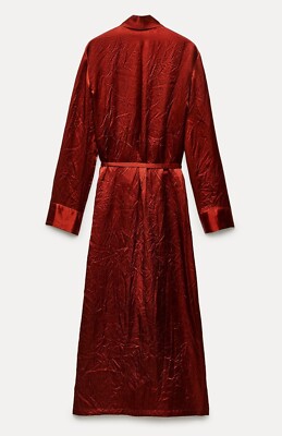 open lace back dress MADISON Satin Longsleeve Bridesmaids Maxi Dress with Side Split