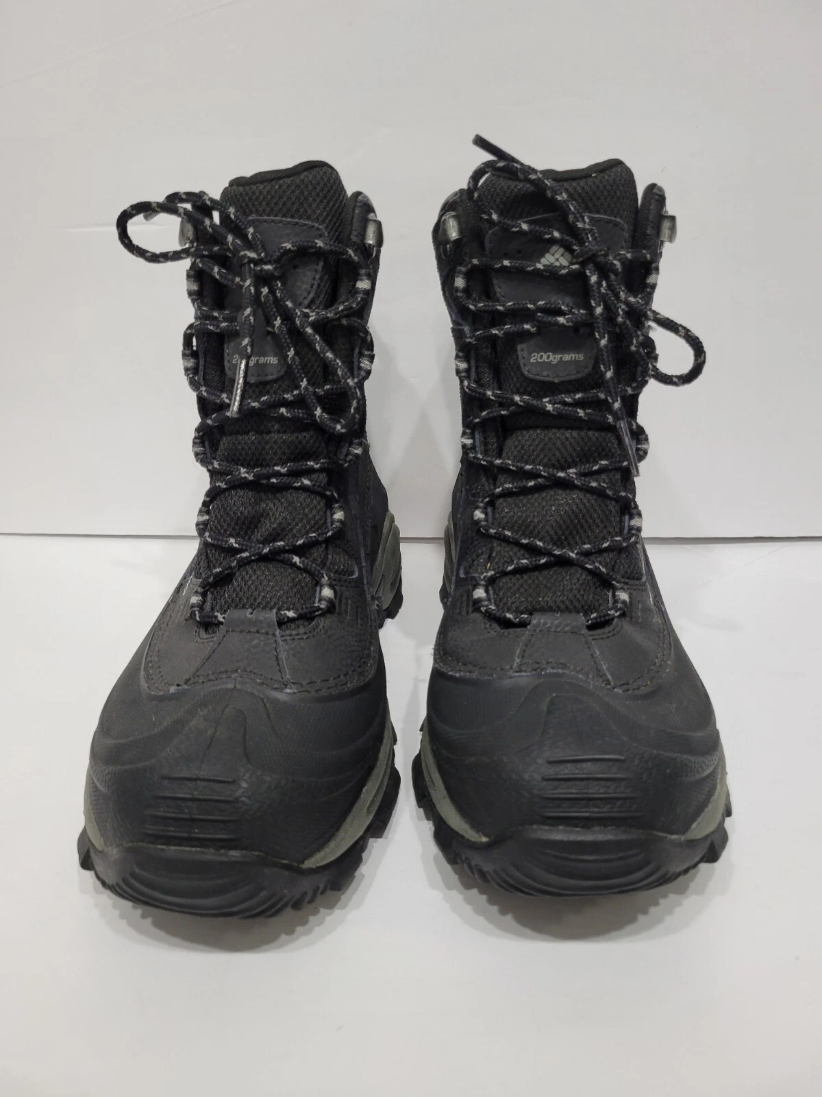 Columbia 200gram Pre-owned Women's Waterproof Winter Boots Black Size 8