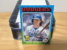2024 Topps Heritage Gold Cup James Outman 413 Los Angeles Dodgers Baseball 1Z