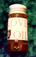 Love Oil, Witchcraft, Voodoo, Hoodoo, Magic, Pagan, Occult, Wicca, Candle