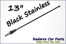 13 Black Stainless Am Fm Antenna Mast Fits 1999-2005 Dodge Neon