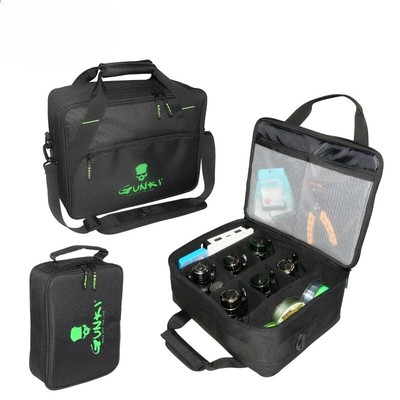 Fishing Reel Bags Multifunctional Oxford Waterproof Lure Tool Backpack Shoulder