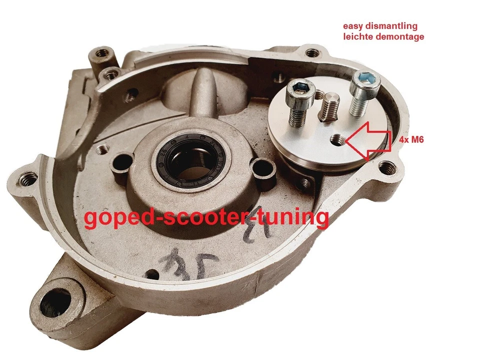 Pocket Bike Blata Replika Minimoto C1 Replica Wasserpumpe waterpump MTA4 40ccm - Bild 2 von 4