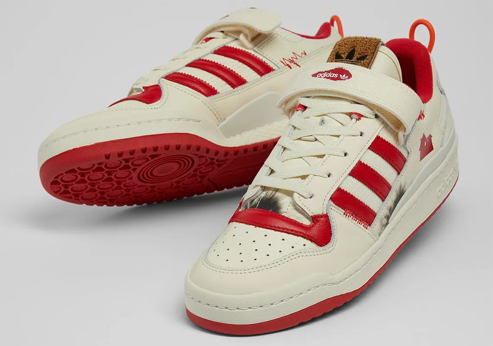 Size 10 - adidas Home Alone x Forum Low Red
