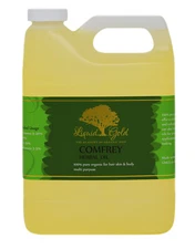 32 oz Premium Liquid Gold Comfrey Herbal Oil Pure & Organic Skin Hair Health
