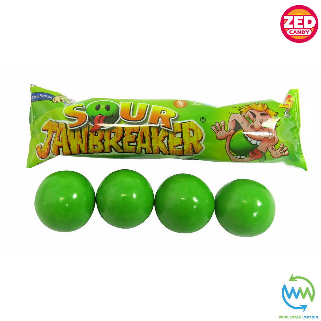 ZED Candy JAWBREAKERS 4 Pack MULTIPLE Flavours INDIVIDUAL Wrapped