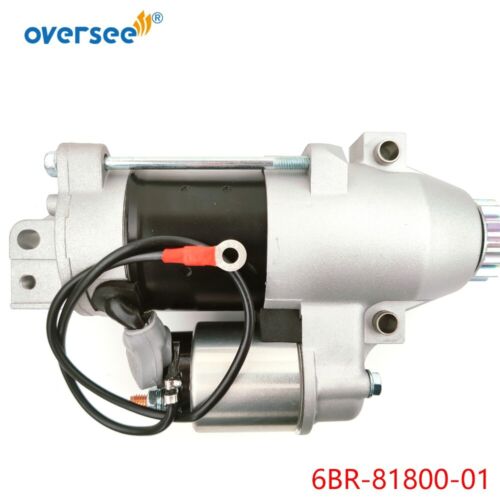 6BR-81800-01 Starting Motor Assy For Yamaha Outboard 150-250 Hp 4-Stroke - Picture 4 of 6
