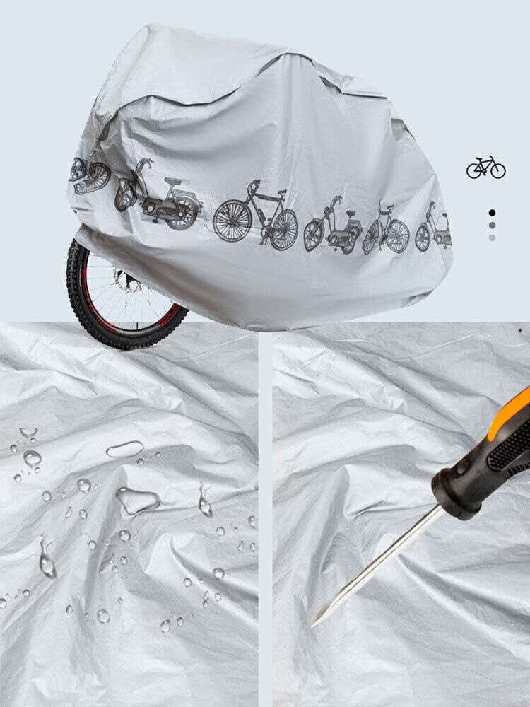 1x Motorcycle Parts Sunshade Cover Outdoor Rain Sun Snow Dustproof UV Protector 