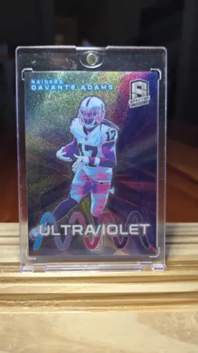 2023 PANINI SPECTRA ULTRAVIOLET DAVANTE ADAMS CASE HIT