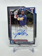 2024 Bowman Chrome Baseball Paulino Santana 1st CPA-PS Base Prospect Auto