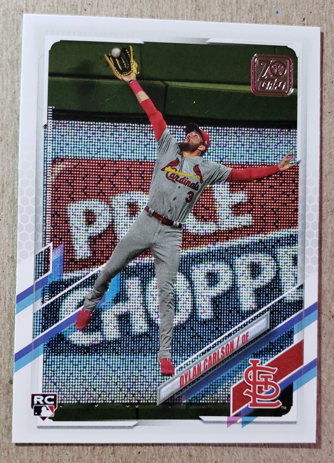 2021 Topps Image Variation Dylan Carlson RC #285 St. Louis Cardinals SSP