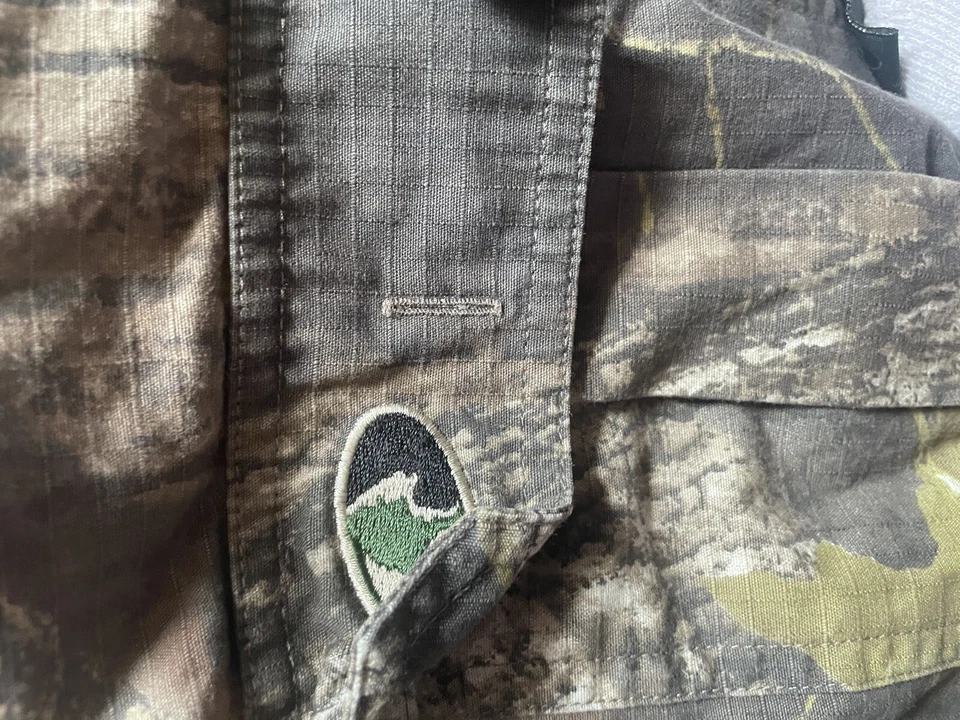 Vintage Mossy Oak Hunting Shirt Camo Men's 3XL Long sleeve Button - Image 4 of 4