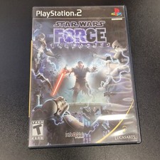 Star Wars: The Force Unleashed ~PlayStation 2 PS2 Complete Black Label w/ Manual