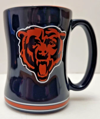 BOELTER Chicago Bears NFL 14 oz Ceramic Relief Mug