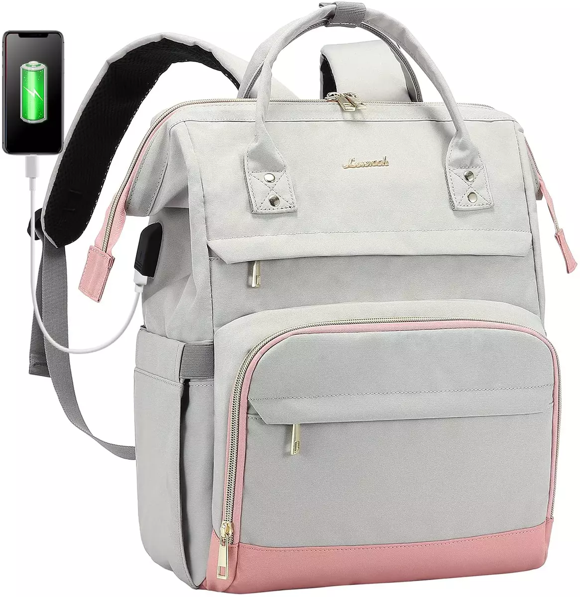 Laptop Backpack for Women Work Backpack Purse Travel Bookbag Nurse
