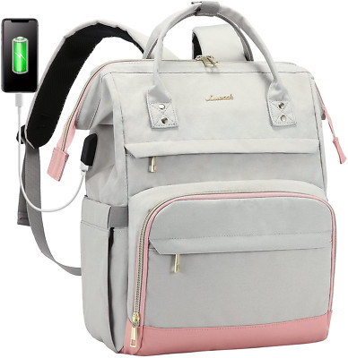Laptop Backpack for Women Work Backpack Purse Travel Bookbag Nurse School Bag